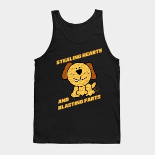 Stealing Hearts and Blasting Farts Tank Top